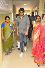 Manasuku Nachindi Movie Team At Kasturba Gandhi College